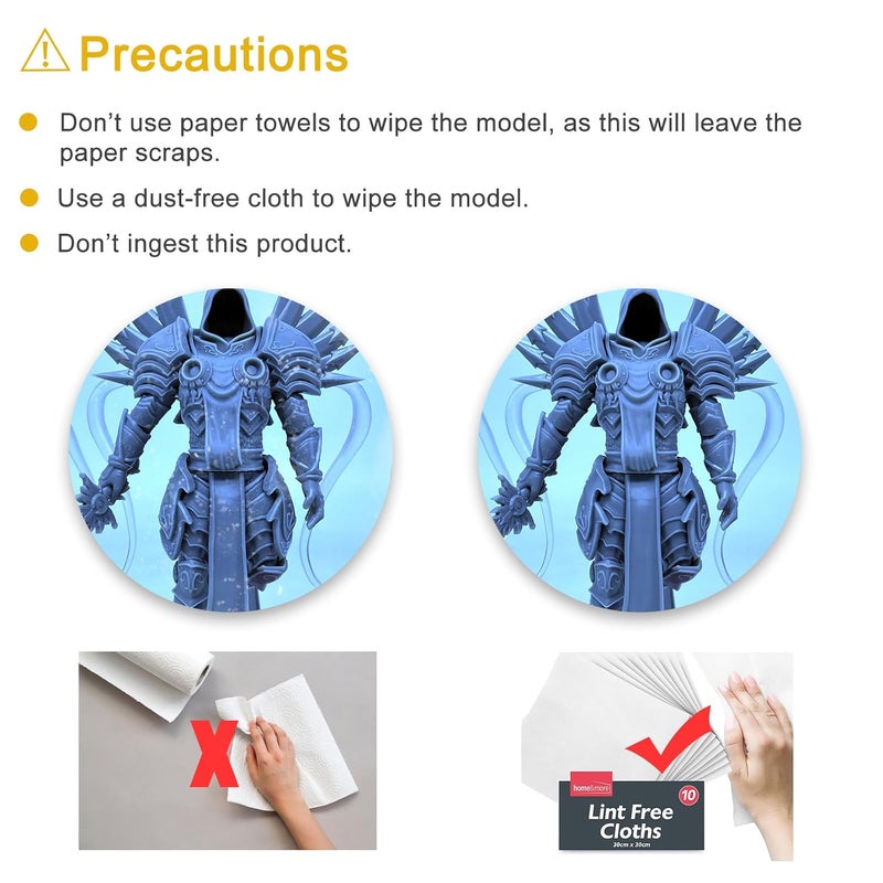 RepRapper Store 3D Resin Cleaner, 3D Printer Resin Detergent, Non-Toxic Reusable 3D Printing Resin Cleaner, Hand-Washable Cleaner for 3D Printed Resin, Compatiblns, 3KG - Image 4